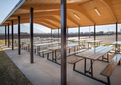 Glulam Wood Custom Pavilions