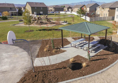 Hip Roof Park Pavilions