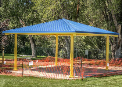 Powder Coated Hip Roof Gazebo