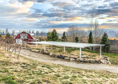 Powder Coating Pergolas