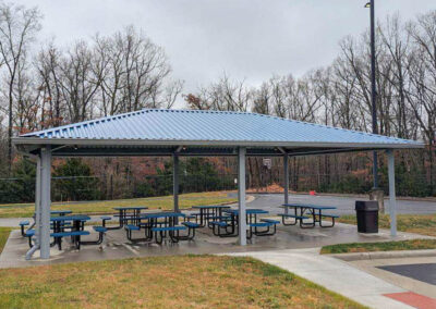 Steel Ridge Hip Roof Gazebo