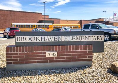 Brookhaven Elementary Metal Sign