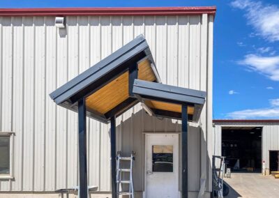 Clerestory Roof Entrance Pavilions