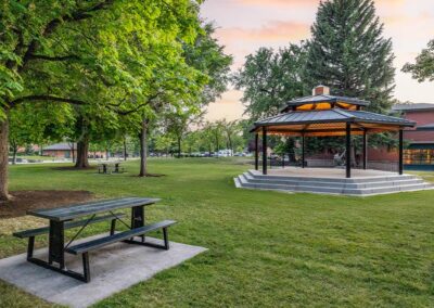 Free Standing Hexagon Pavilions
