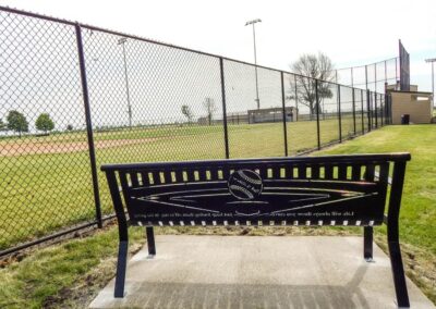Madrid Community High School Iowa Custom Benches