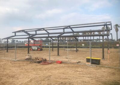 Multi-Peak Gable Roof Pavilion