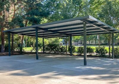 Single-Slope Bike Shelters