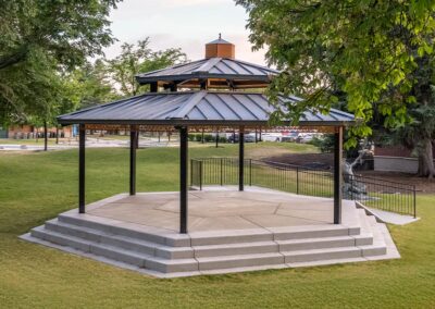 Steel Hexagon Pavilion Kits