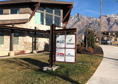 Four Part Business Signs