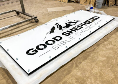 Good Shepherd Bible Church Sign
