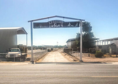 Lesueur Hanging Estate Sign