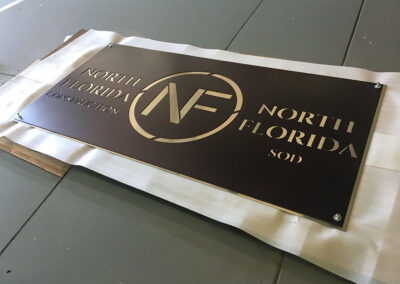 North Florida Metal Sign
