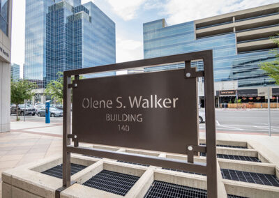 Olene S. Walker Metal Sign