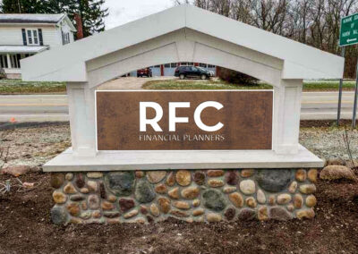 RFC Metal Rust Sign