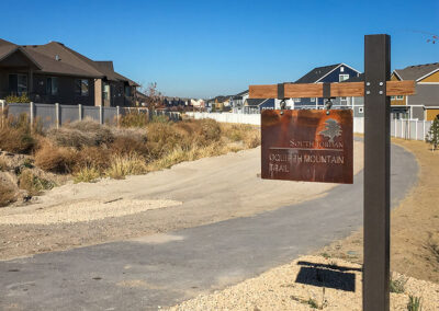 South Jordan Hanging Sign