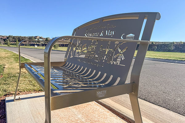 Completed Custom Bench