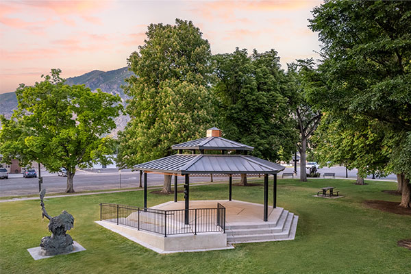 Civic Center Custom Designed Pavilions