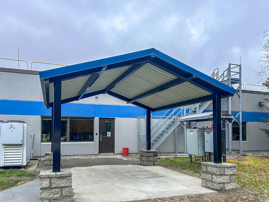 Commercial Steel Custom Pavilions