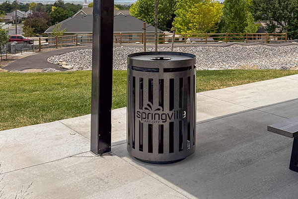 Springville Trash Receptacle For Pavilions