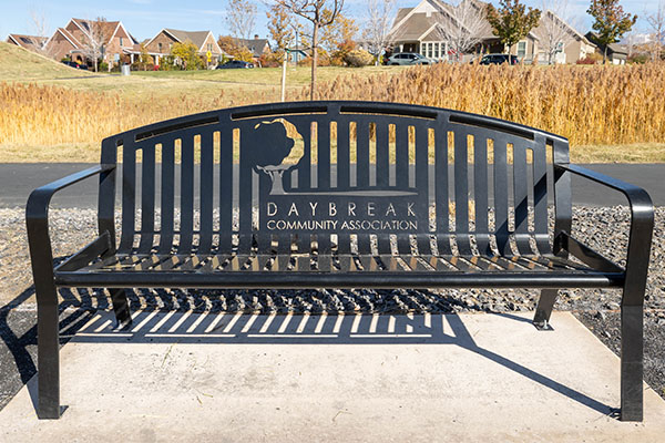 Steel Commercial Benches