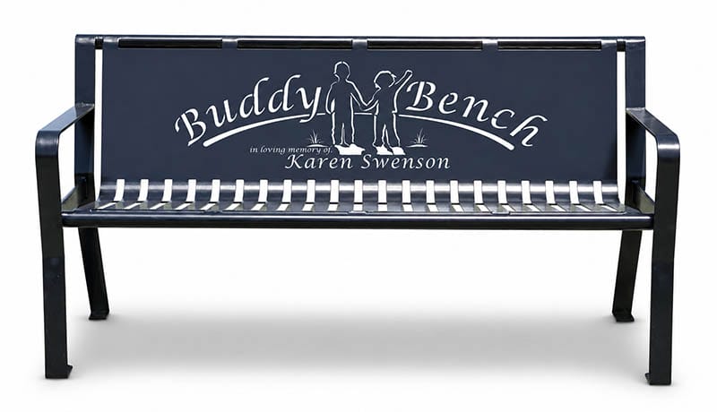 Buddy Benches For Schools Three Bench Styles For Memorials