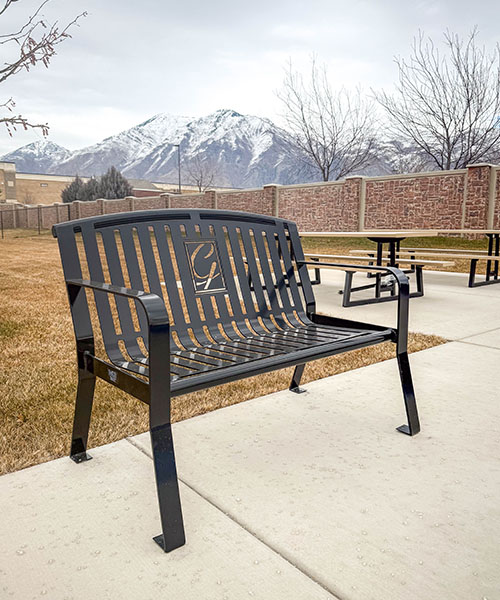 Idaho Metal Benches