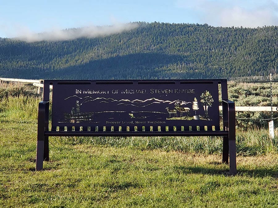 Matt Warner Reservoir Matt Warner Reservoir Memorial Bench