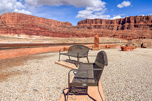 Moab Trail Benches For Utah Site Furniture Installations
