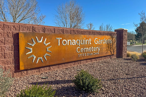 Utah Installations Cemetery Signs