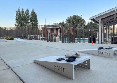 Durable Metal Cornhole Boards