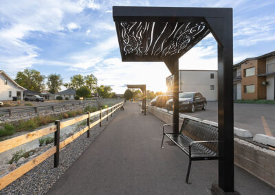 Springville Riverwalk Shadow Pavilions