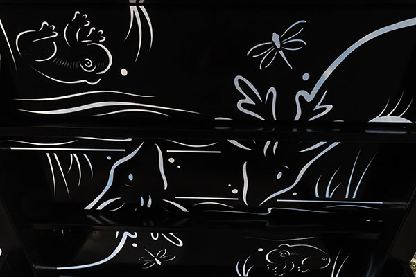 Laser Cut Roof Designs Pavilion Metal Ceiling